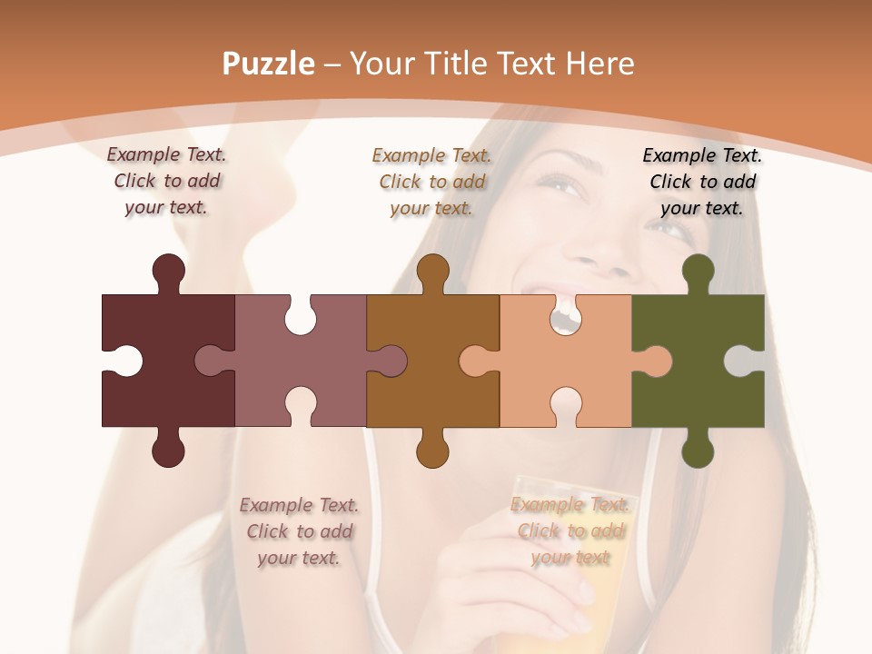 Young Space Beauty PowerPoint Template