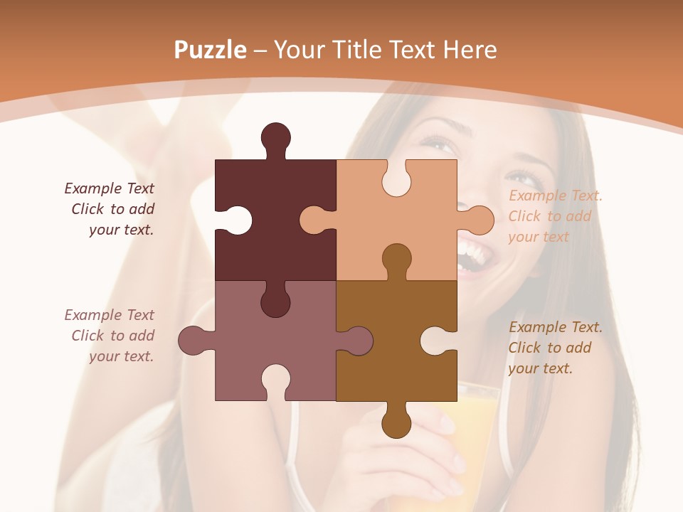 Young Space Beauty PowerPoint Template