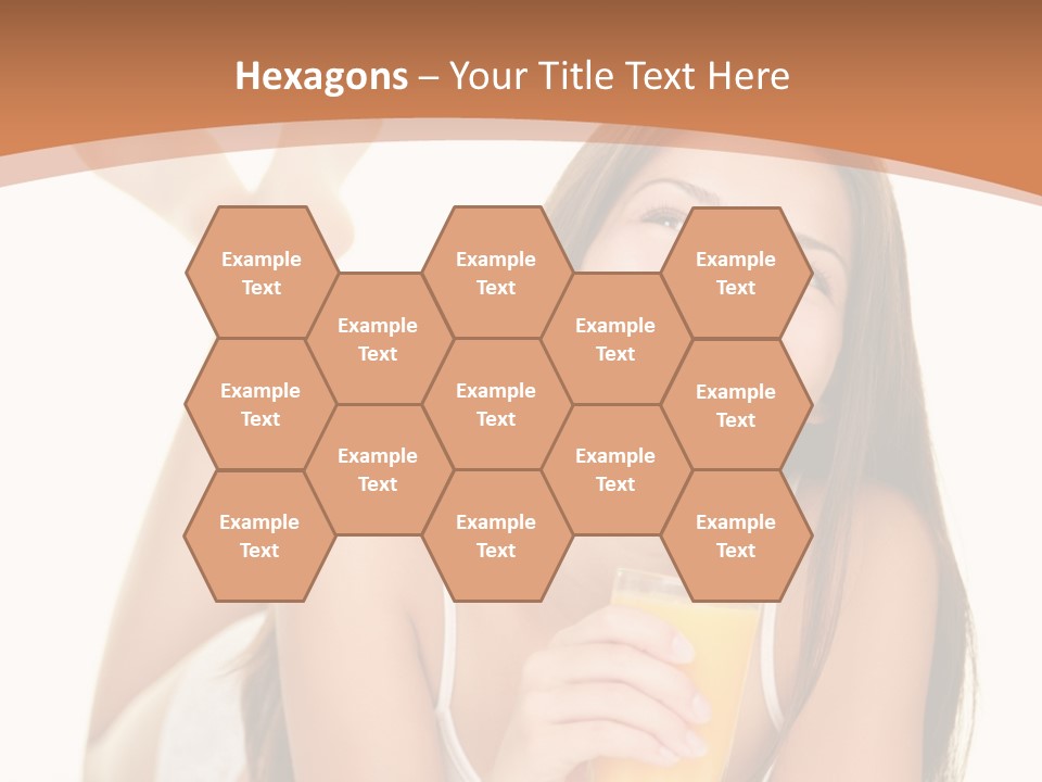 Young Space Beauty PowerPoint Template