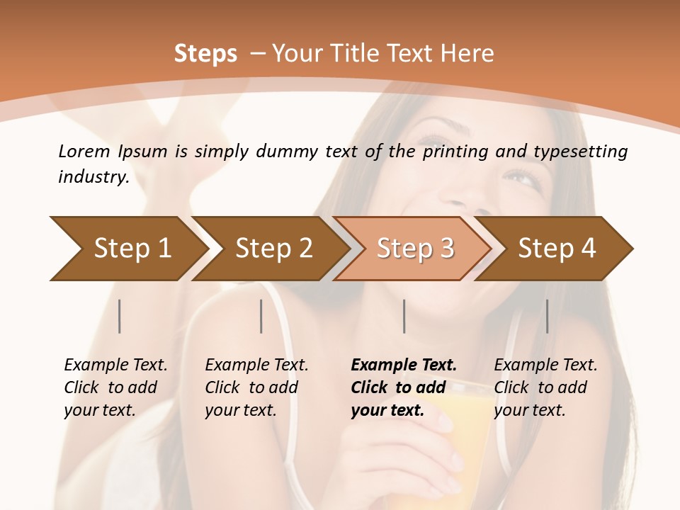 Young Space Beauty PowerPoint Template