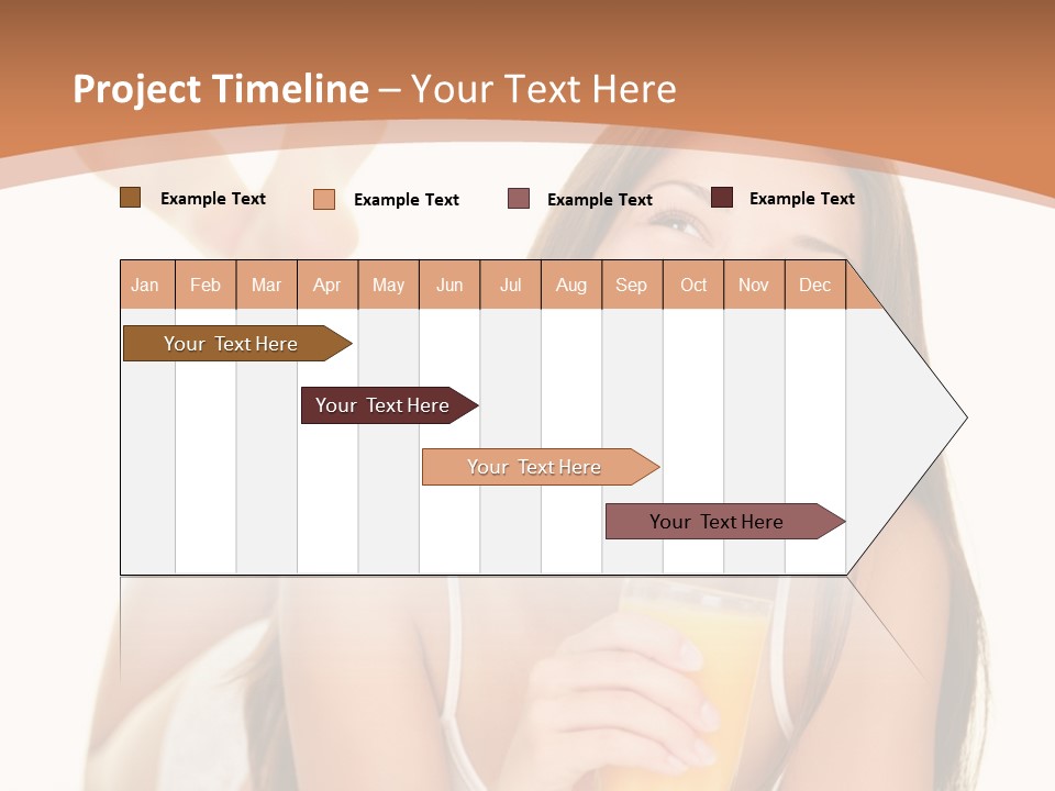 Young Space Beauty PowerPoint Template