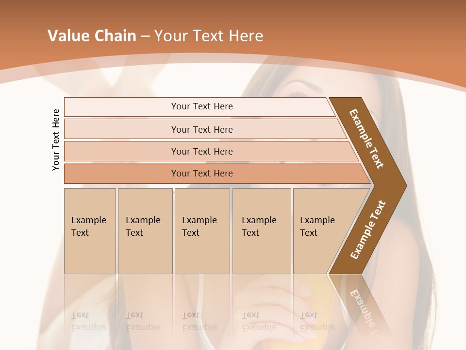 Young Space Beauty PowerPoint Template