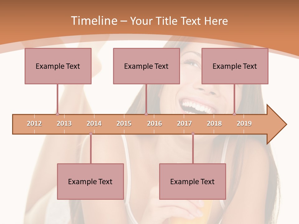 Young Space Beauty PowerPoint Template