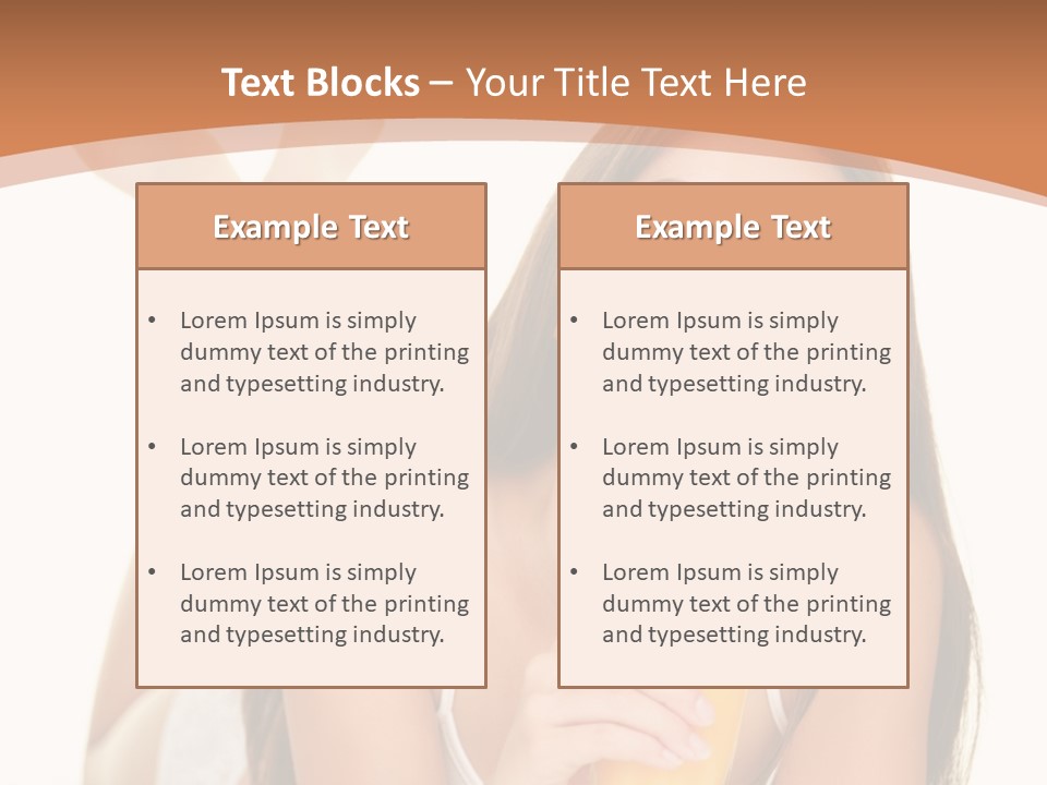 Young Space Beauty PowerPoint Template