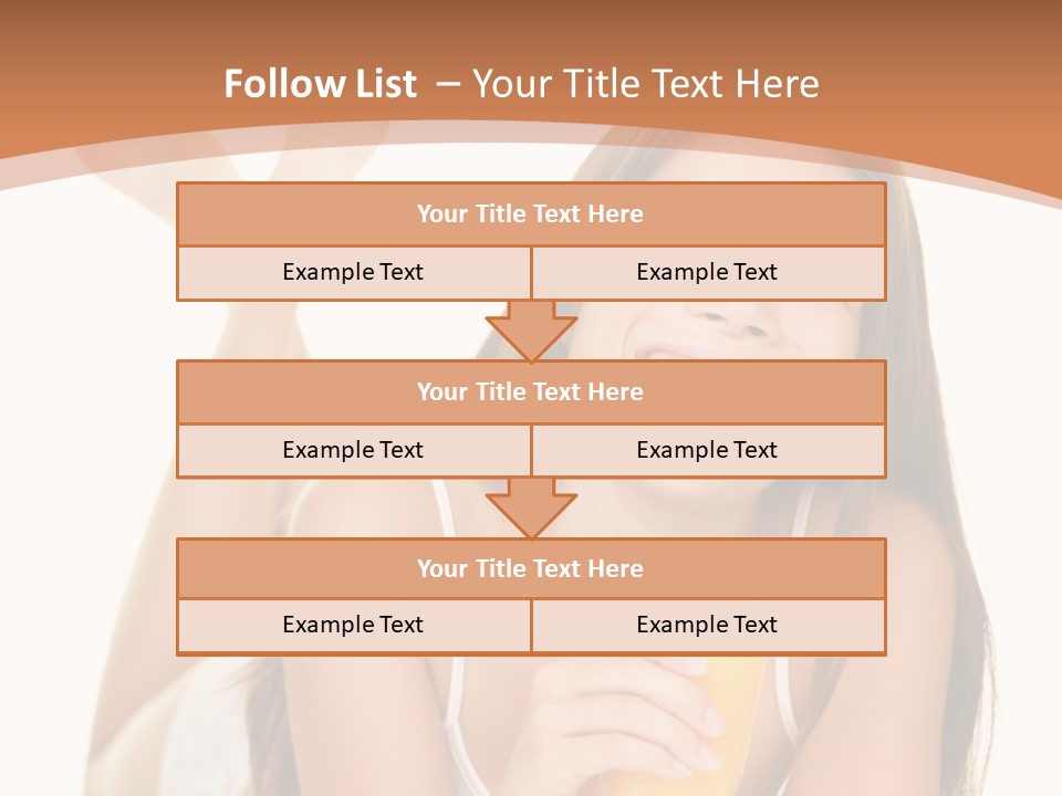 Young Space Beauty PowerPoint Template