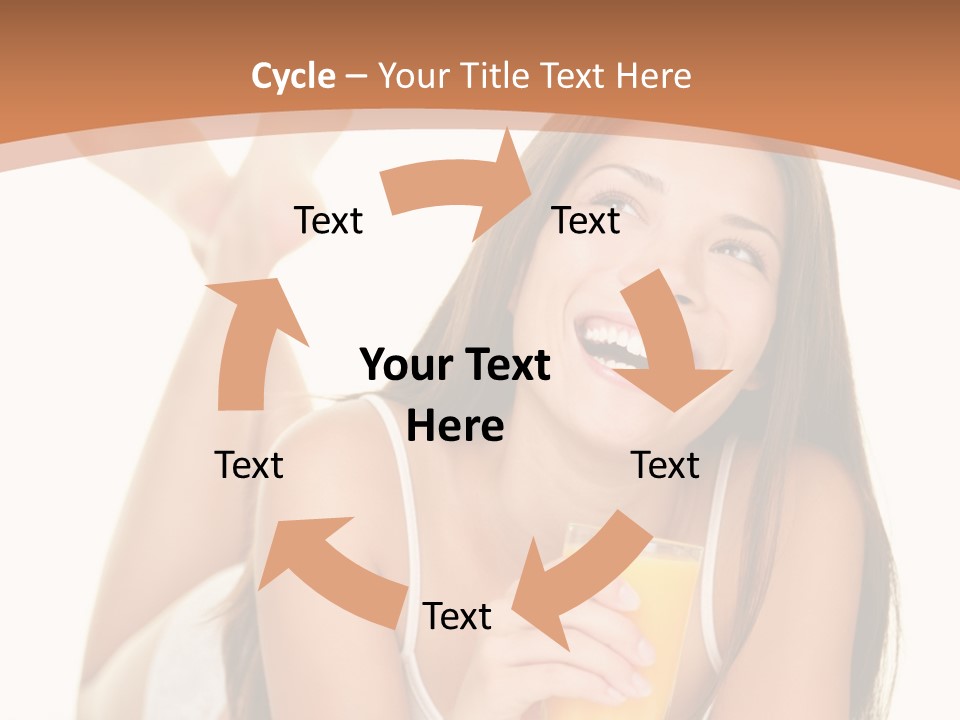 Young Space Beauty PowerPoint Template