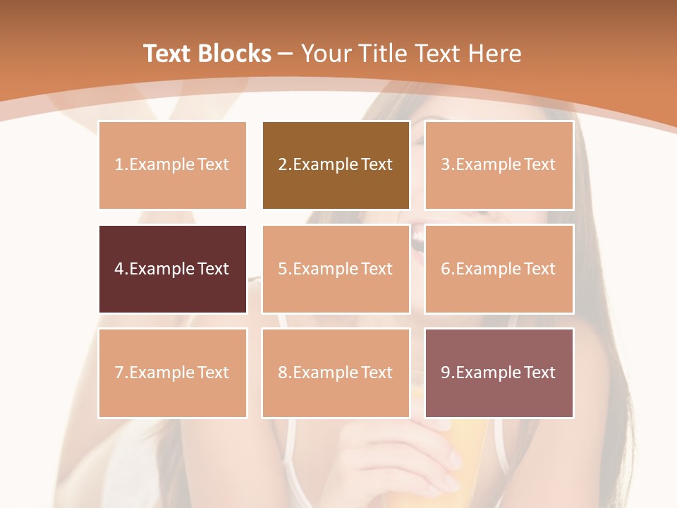 Young Space Beauty PowerPoint Template