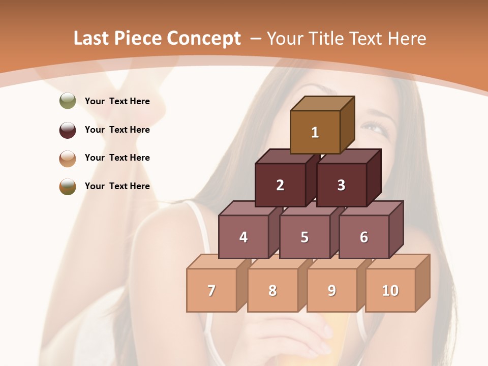 Young Space Beauty PowerPoint Template