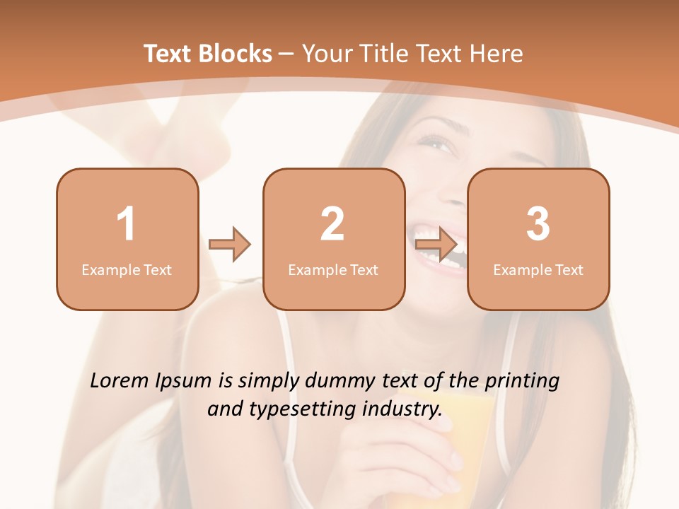Young Space Beauty PowerPoint Template