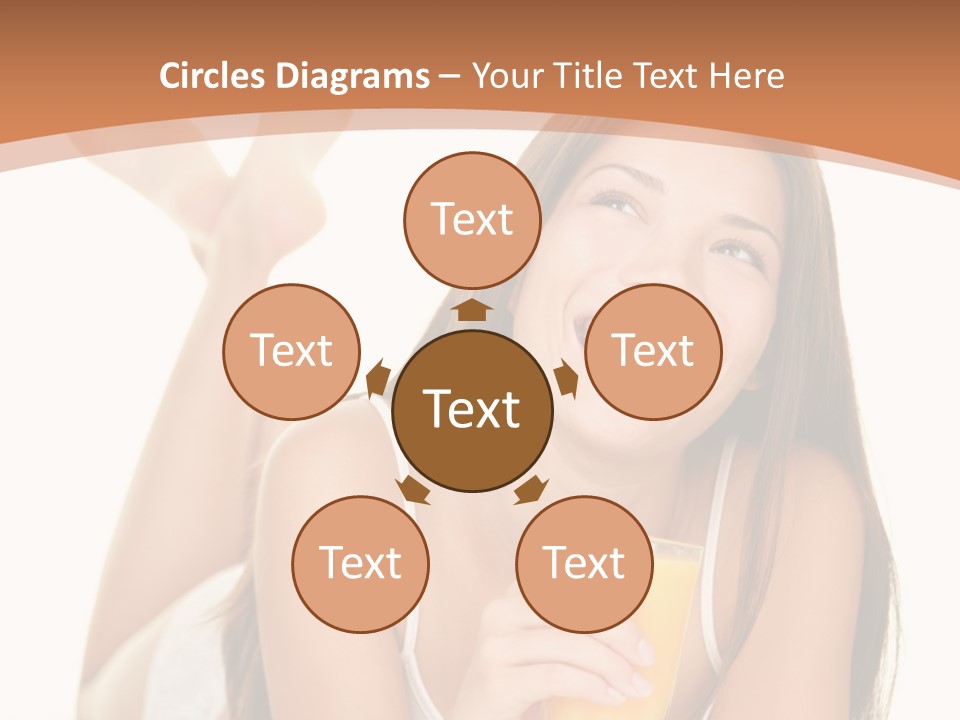 Young Space Beauty PowerPoint Template