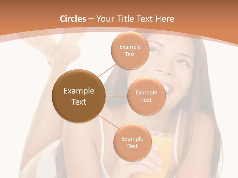 Young Space Beauty PowerPoint Template