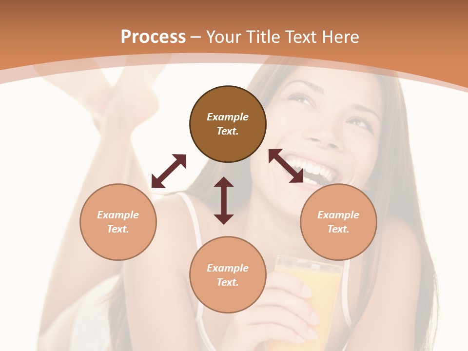 Young Space Beauty PowerPoint Template