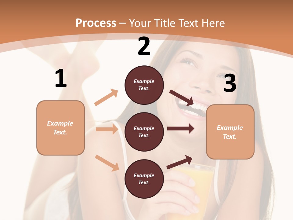 Young Space Beauty PowerPoint Template