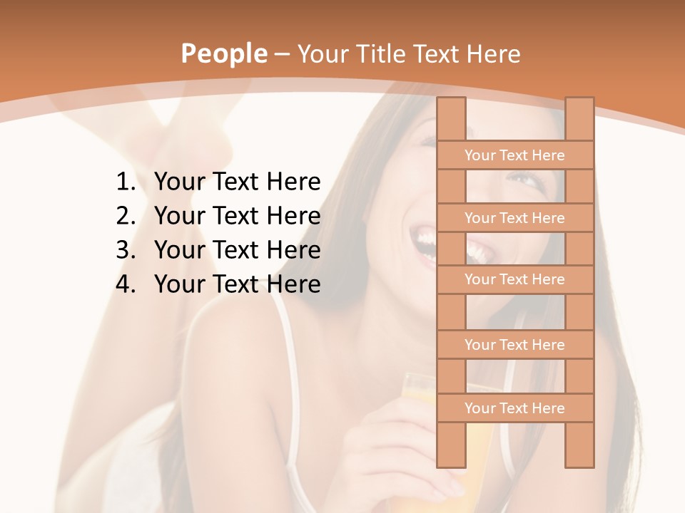 Young Space Beauty PowerPoint Template