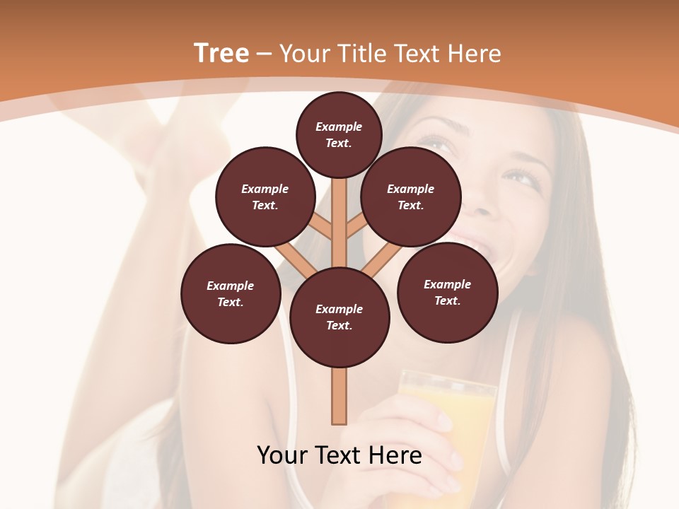 Young Space Beauty PowerPoint Template