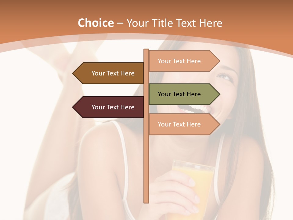 Young Space Beauty PowerPoint Template