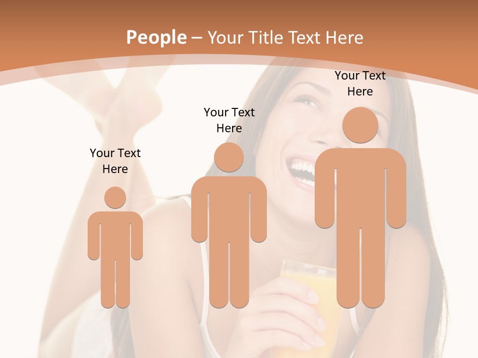 Young Space Beauty PowerPoint Template