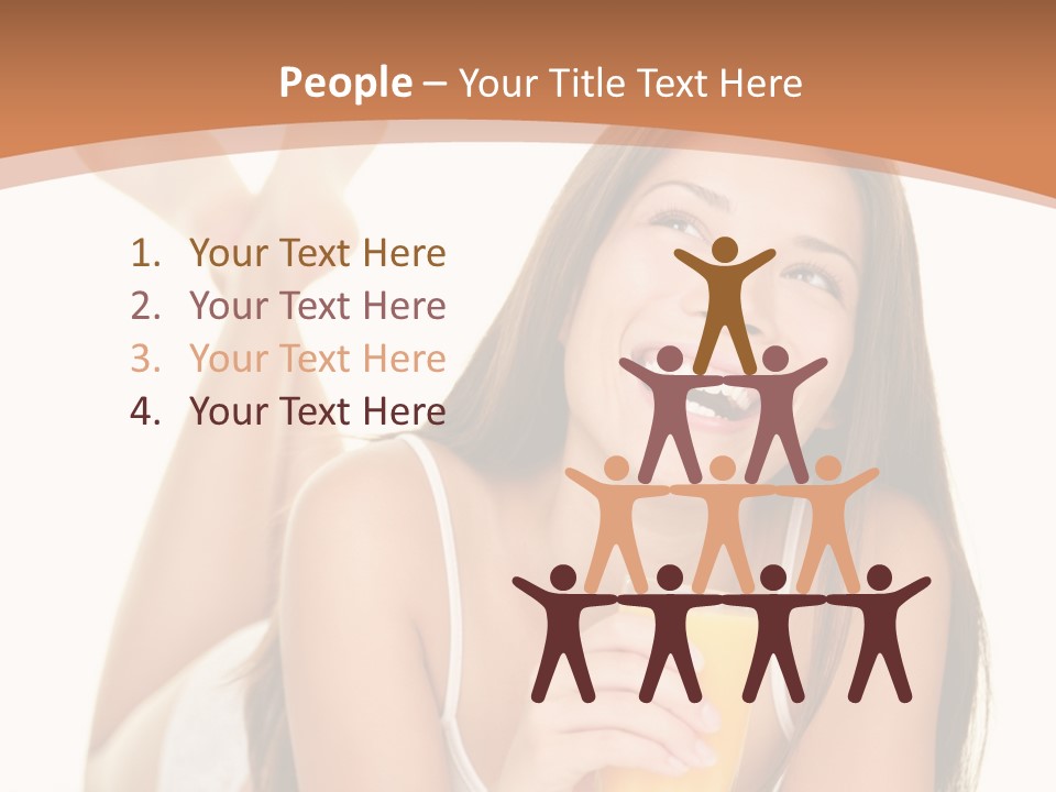 Young Space Beauty PowerPoint Template