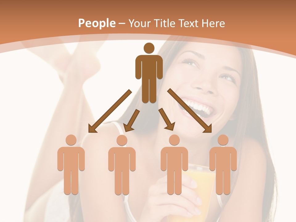 Young Space Beauty PowerPoint Template