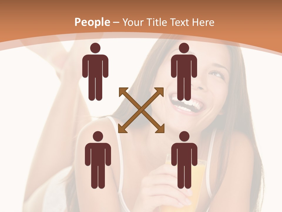 Young Space Beauty PowerPoint Template