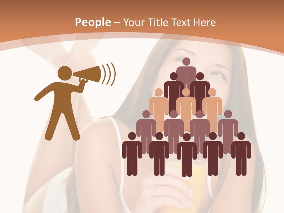 Young Space Beauty PowerPoint Template