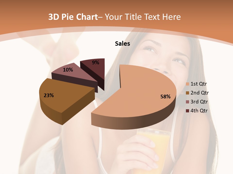 Young Space Beauty PowerPoint Template