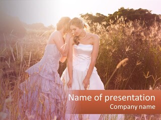 Beauty Outside Focus PowerPoint Template