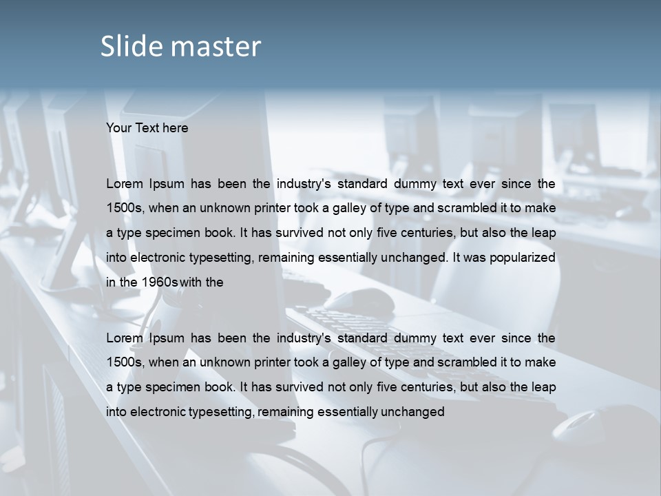 Window Business Perspective PowerPoint Template