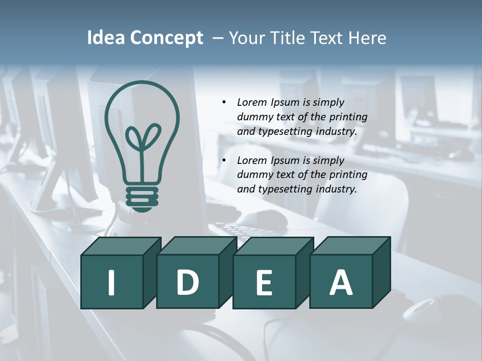 Window Business Perspective PowerPoint Template
