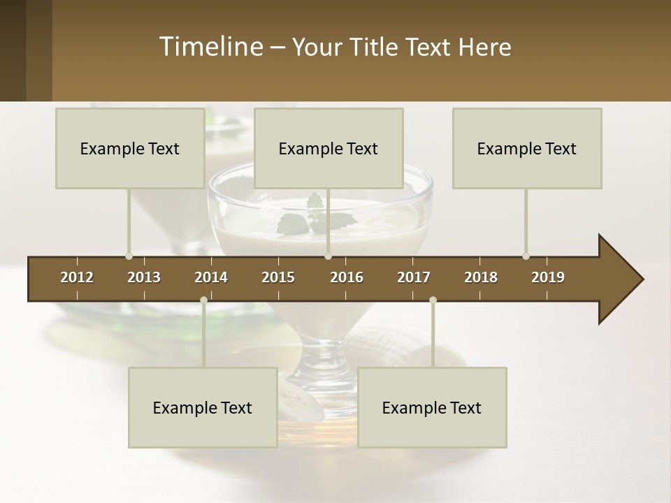 Nutrition Dessert Fruit PowerPoint Template