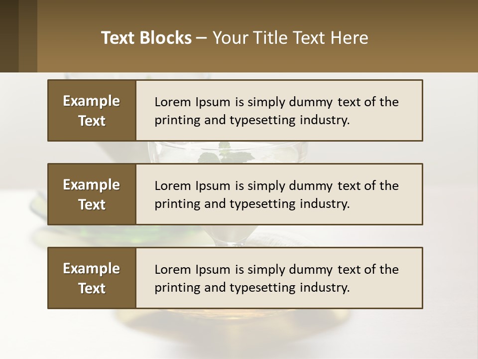 Nutrition Dessert Fruit PowerPoint Template
