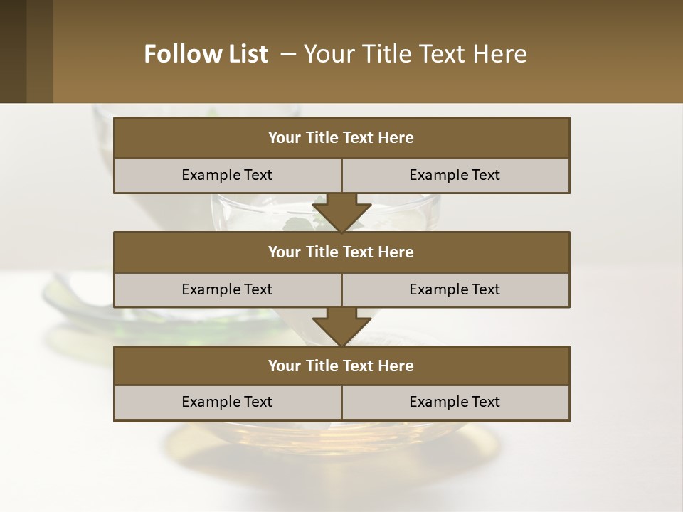 Nutrition Dessert Fruit PowerPoint Template