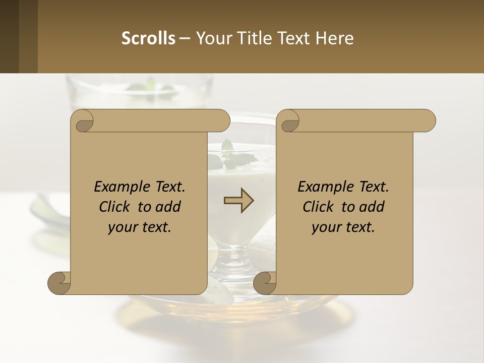 Nutrition Dessert Fruit PowerPoint Template