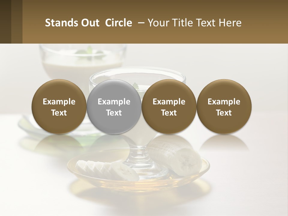 Nutrition Dessert Fruit PowerPoint Template