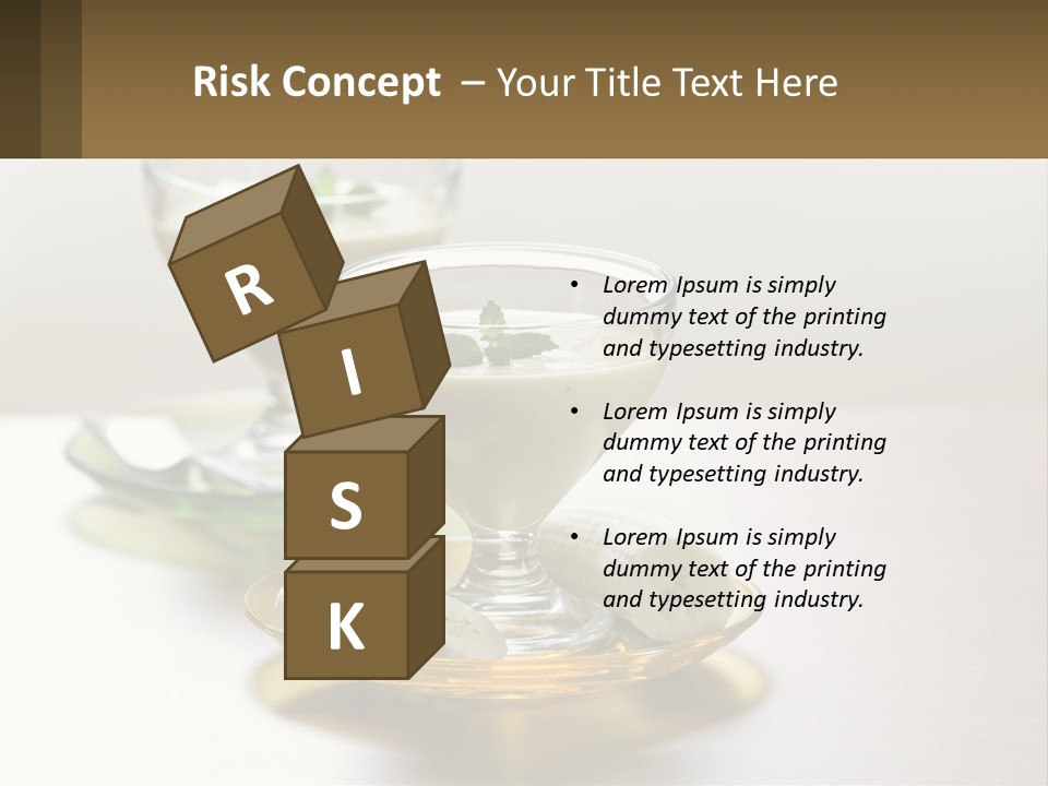 Nutrition Dessert Fruit PowerPoint Template