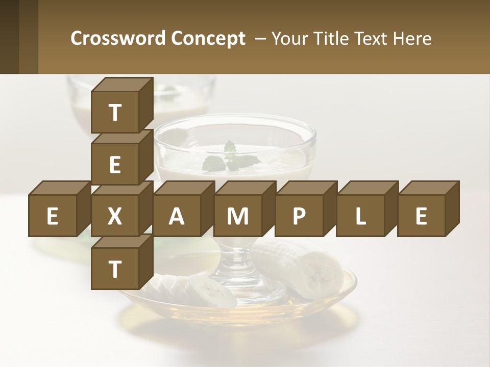 Nutrition Dessert Fruit PowerPoint Template