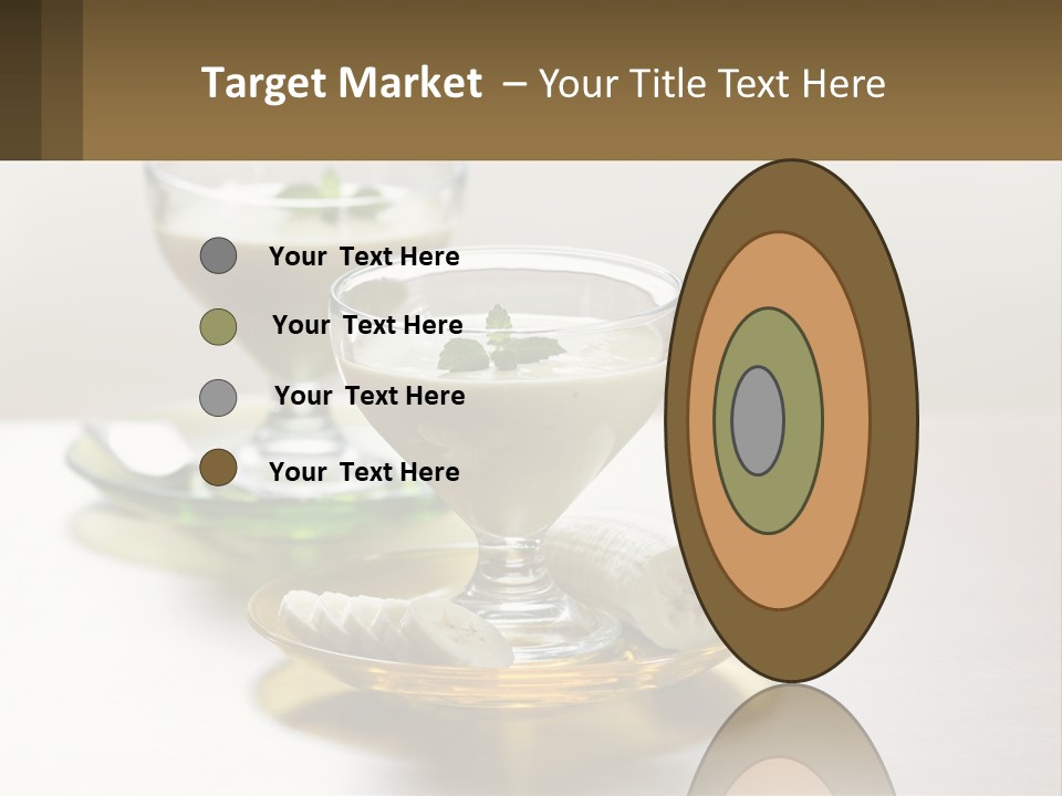 Nutrition Dessert Fruit PowerPoint Template