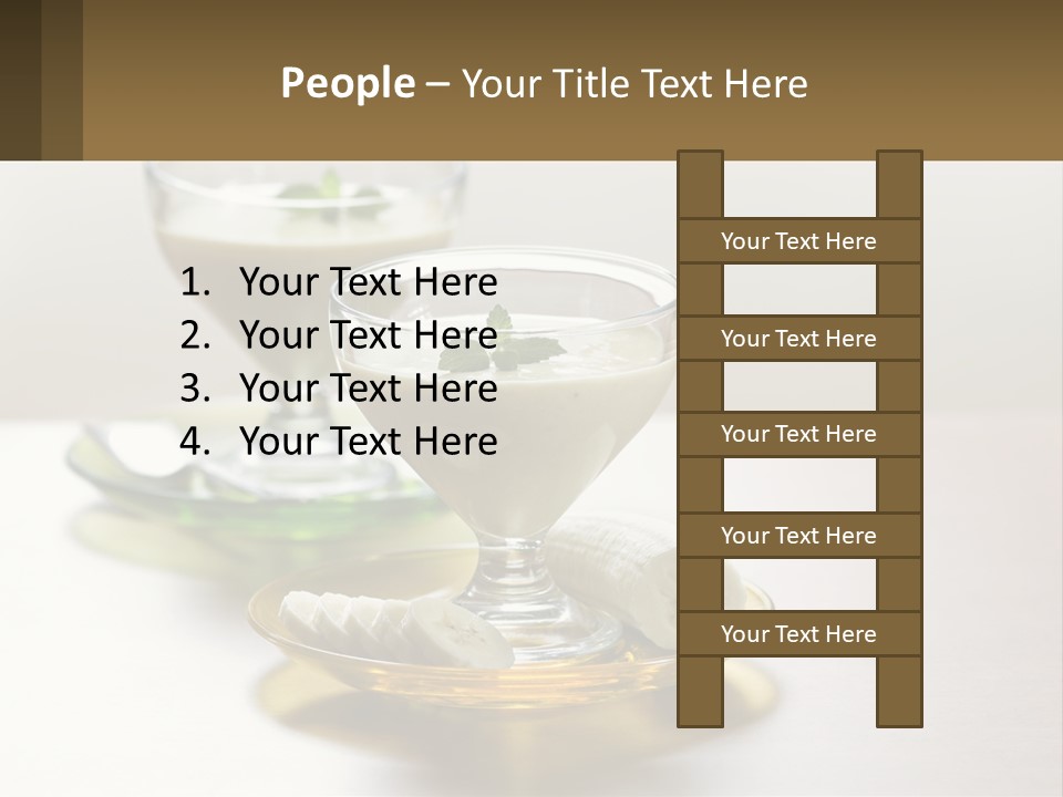 Nutrition Dessert Fruit PowerPoint Template