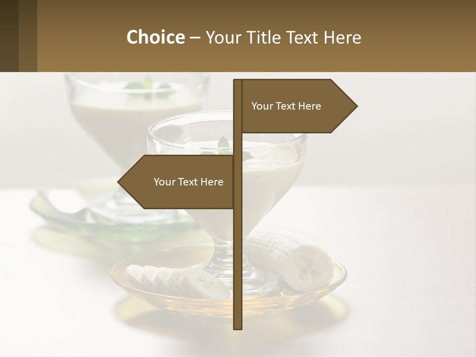 Nutrition Dessert Fruit PowerPoint Template