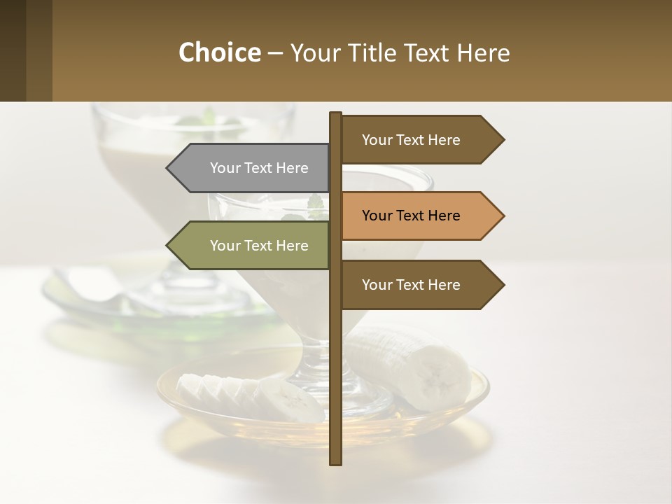 Nutrition Dessert Fruit PowerPoint Template