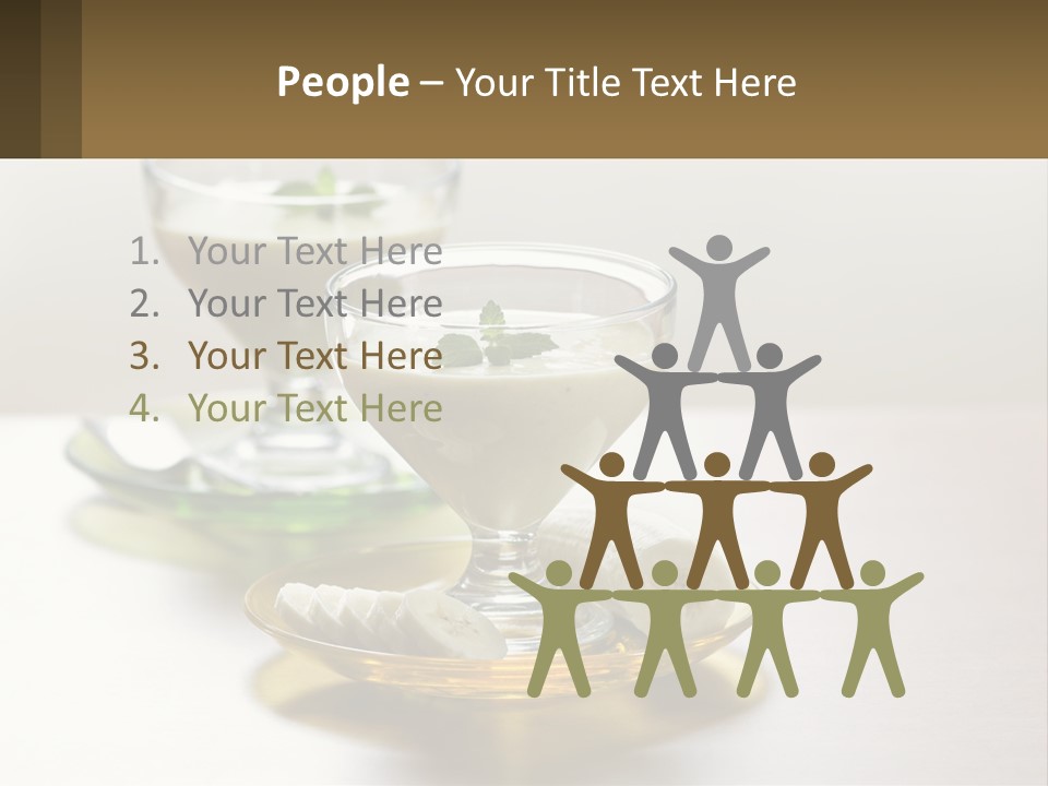 Nutrition Dessert Fruit PowerPoint Template