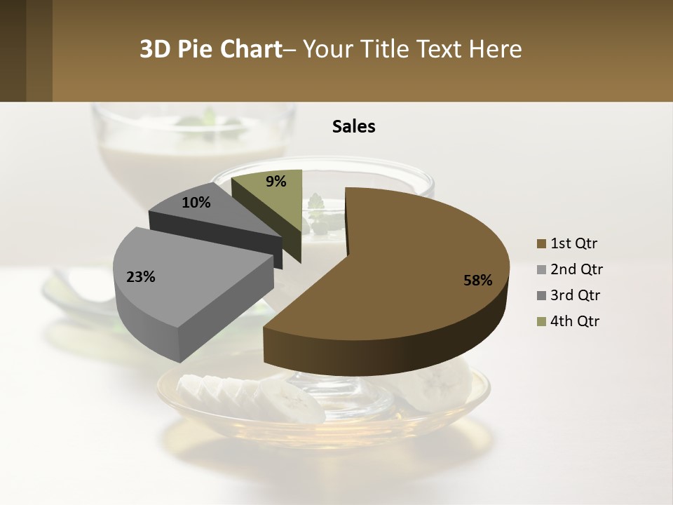 Nutrition Dessert Fruit PowerPoint Template