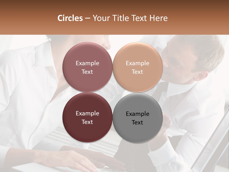 Expression Man Business PowerPoint Template