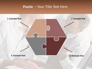 Expression Man Business PowerPoint Template