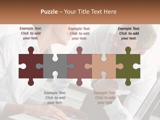 Expression Man Business PowerPoint Template