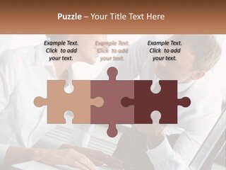 Expression Man Business PowerPoint Template