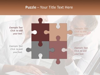 Expression Man Business PowerPoint Template