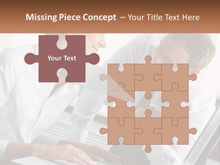 Expression Man Business PowerPoint Template