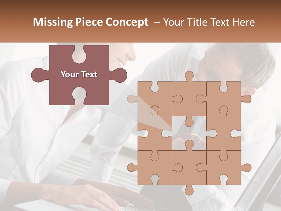 Expression Man Business PowerPoint Template