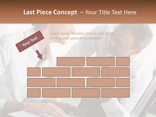 Expression Man Business PowerPoint Template